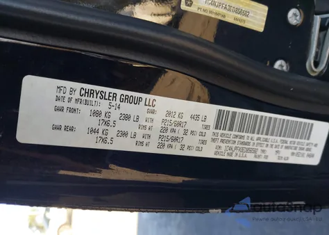 2014 Jeep Patriot High Altitude from USA, damaged, VIN 1C4NJPFA3ED856582